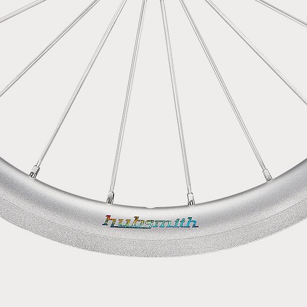 Hubsmith HS-Bumbee A349 3SP BROMPTON MK5用 3速 349 (16インチ) ホイールセット サンドシルバー セラミック (ハブスミス)の画像