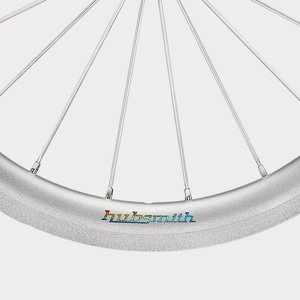 Hubsmith HS-Bumbee A349 7SP BROMPTON MK5用 7速 349 (16インチ) ホイールセット サンドシルバー スチール (ハブスミス)の画像