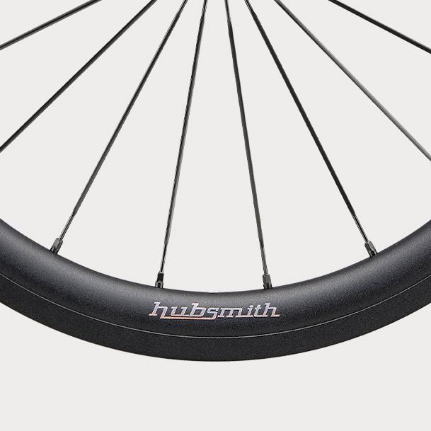 Hubsmith HS-Bumbee A349 7SP BROMPTON MK5用 7速 349 (16インチ) ホイールセット ブラック セラミック (ハブスミス)の画像