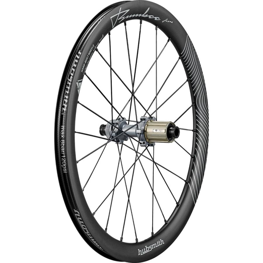 Hubsmith HS-Bumbee A406 Ratchet 11SP BROMPTON G LINE用 11速 406 (20インチ) ホイールセット ブラック スチール (ハブスミス)の画像