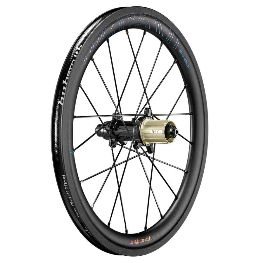 Hubsmith HS-Mantis A406 Birdy用 11速 406 (20インチ) 11速 DB ホイールセット ブラック スチール (ハブスミス)の画像