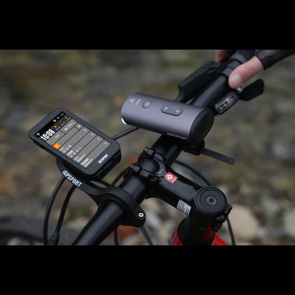 iGPスポーツ VS1800 スマートフロントライト グレー : ワールド