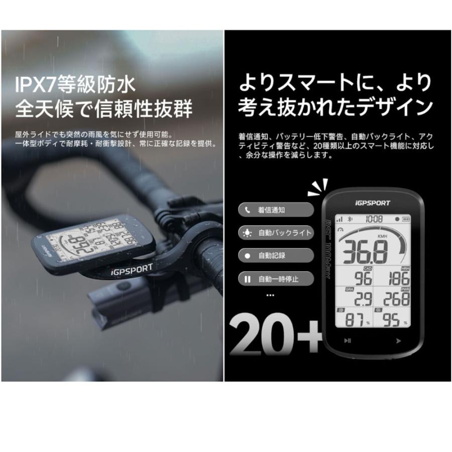iGPスポーツ BSC100MAX サイクルコンピューター : ワールドサイクル