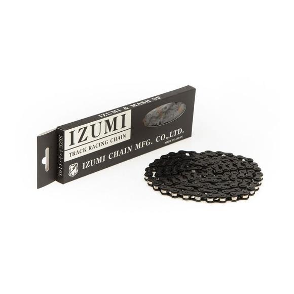 IZUMI 410C Kette – 1/2 X 1/8, 116 Links, Single Speed, Gold, Für Fixie & Bahnrad, NEU
