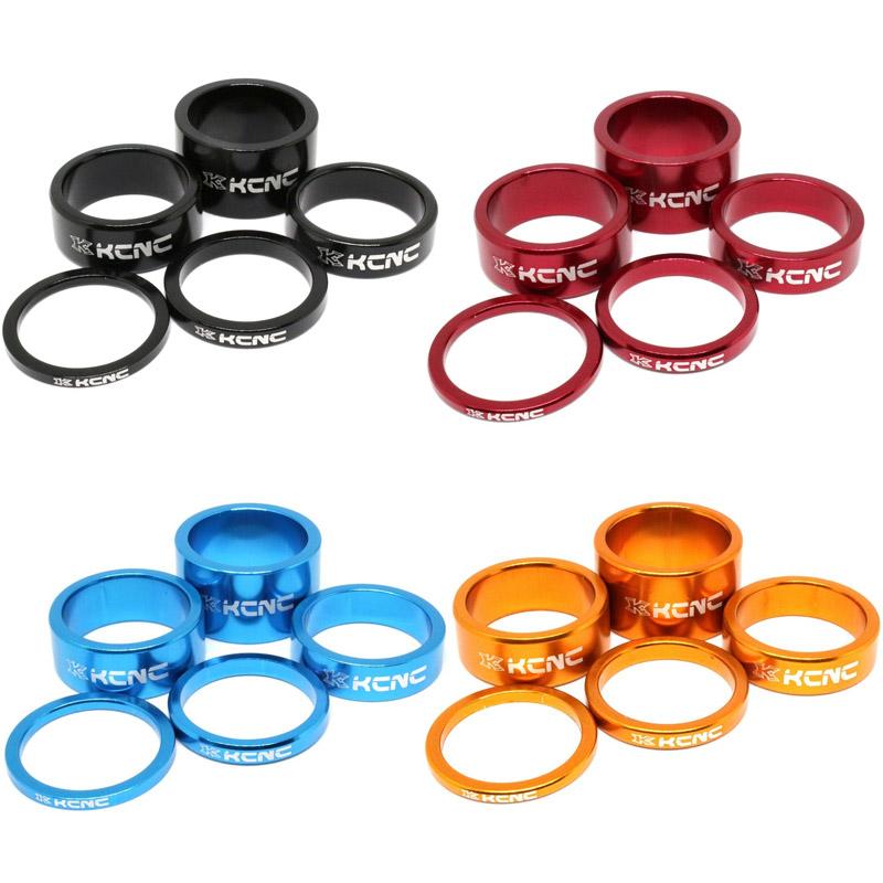 KCNC ヘッドセットスペーサーセット （3・5・10・14・20mm） 【自転車