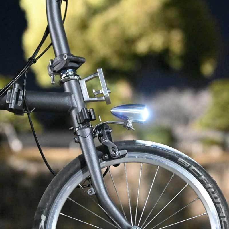 即納】キーレイ バレットライト USB充電式砲弾ライト フロント用