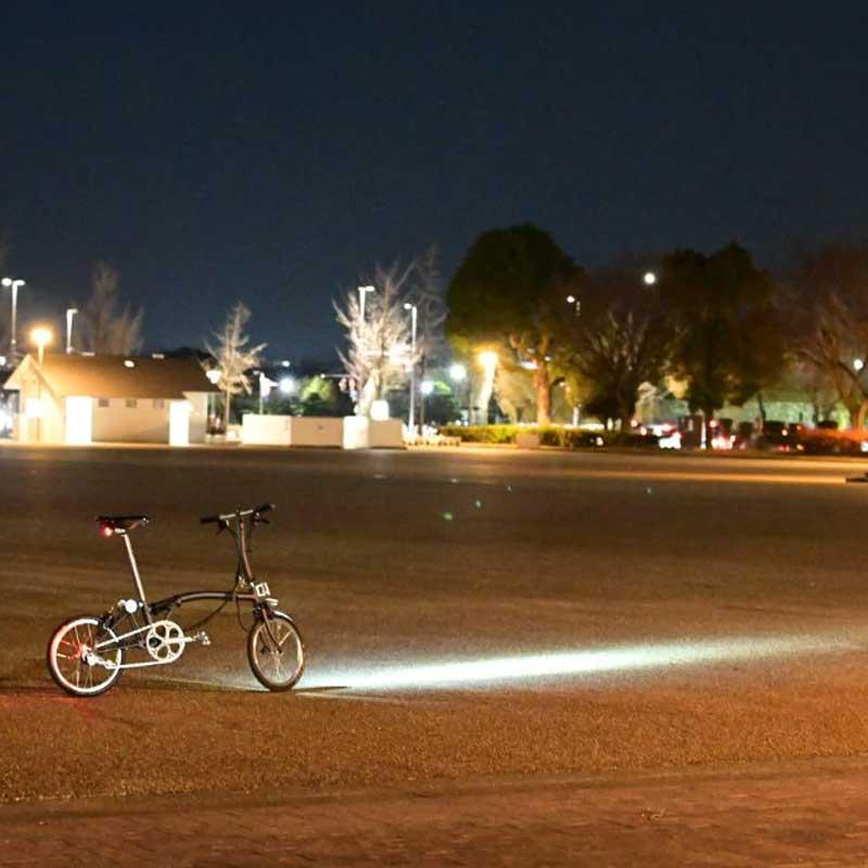 【即納】キーレイ バレットライト USB充電式砲弾ライト フロント用 ブラック LM-018 KiLEY｜worldcycle｜14