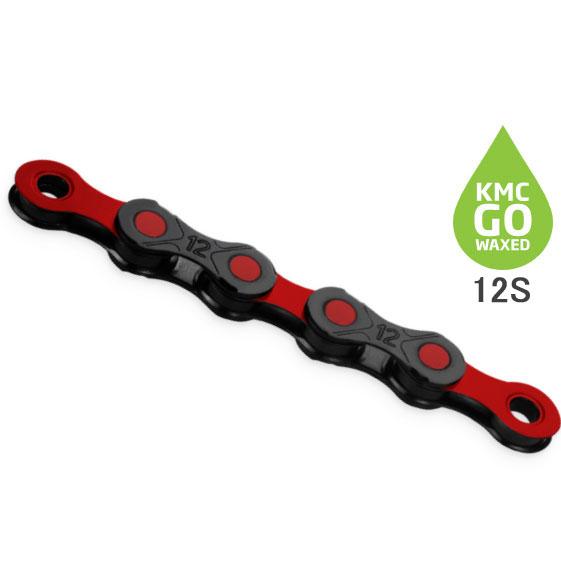 KMC ケーエムシー DLC12 チェーン 12速 126Links レッド KMC DLC 12