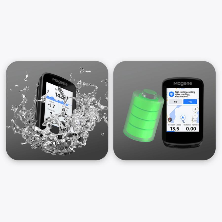 Magene（マージーン）C606スマートGPSサイクルコンピュータ 即納】マージーン C606スマートGPSバイクコンピューター