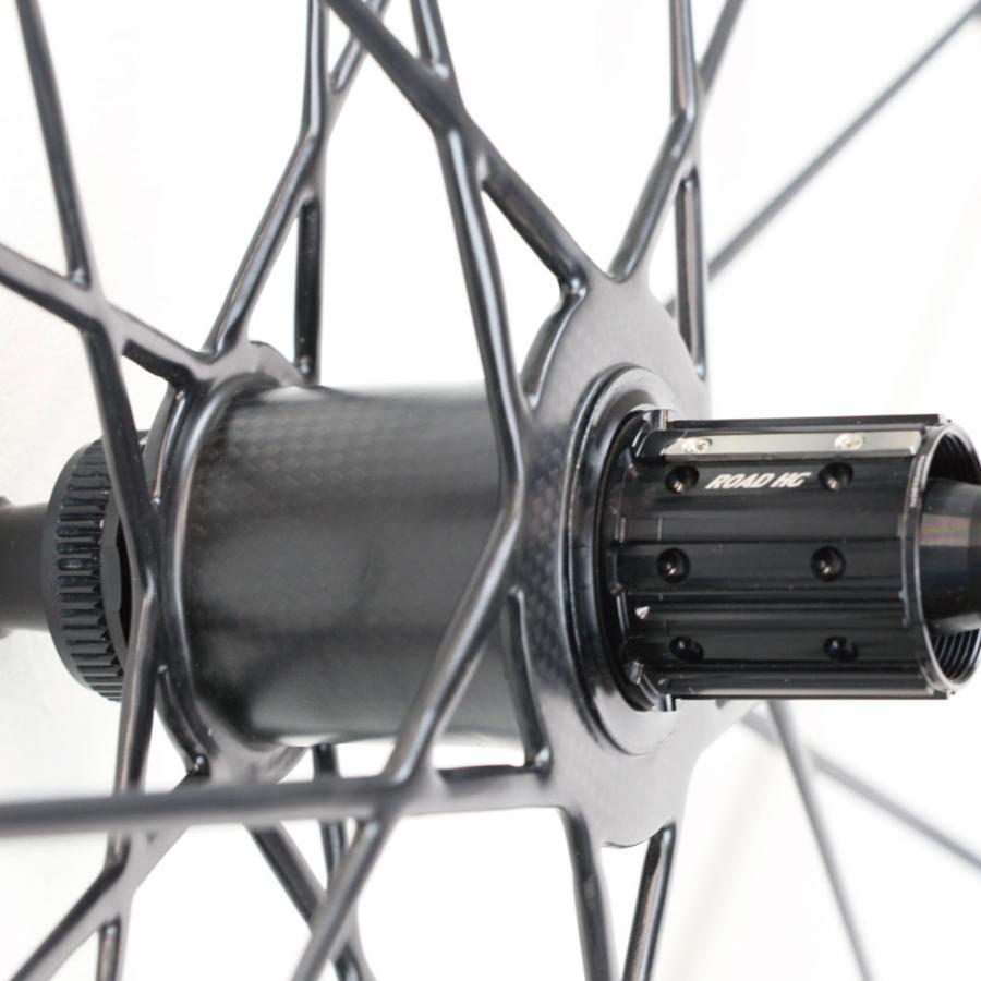 ODIN D50C VSPRINT ブラック スポーク一体型カーボンホイール