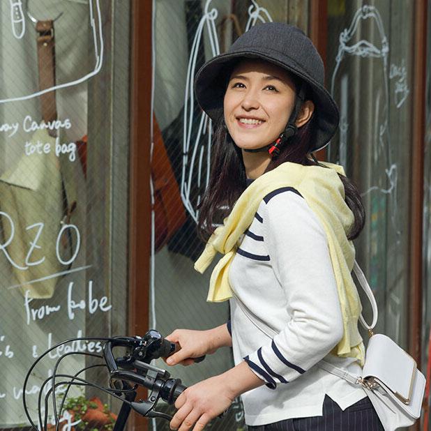 OGKカブト シクレ (SICURE) ストライプネイビー ヘルメット サイズ：54