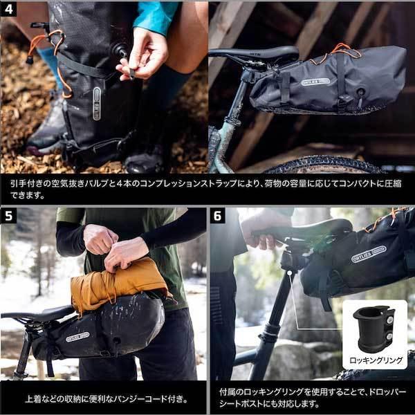 ORTLIEB（オルトリーブ） シートパック QR(13L) F9903 ブラックマット