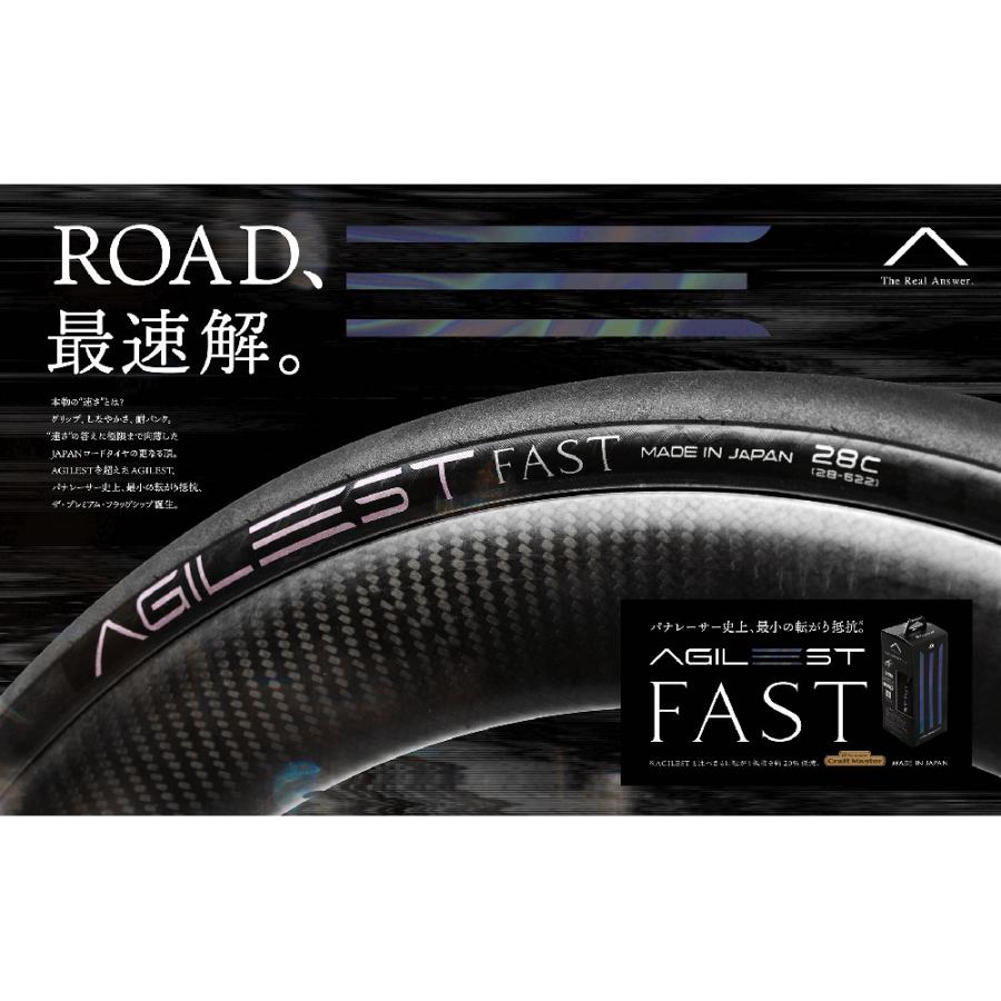 【新品/未使用】パナレーサー　アジリストファスト　700×25c Panaracer 自転車 タイヤ パナレーサー アジリスト ファスト 1本