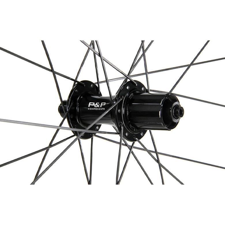 P&P BLACK LYCAON NEO カーボンホイール リアのみ P＆Pコンポーネンツ BLACK LYCAON.NEO リムブレーキ用カーボンホイール