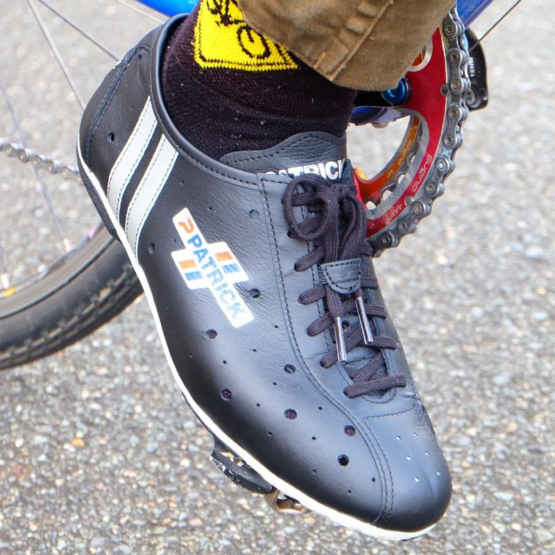 P A T R I C K ポリドール　サイクリングシューズSPD PATRICK パトリック ポリドール シルバー SPDシューズ