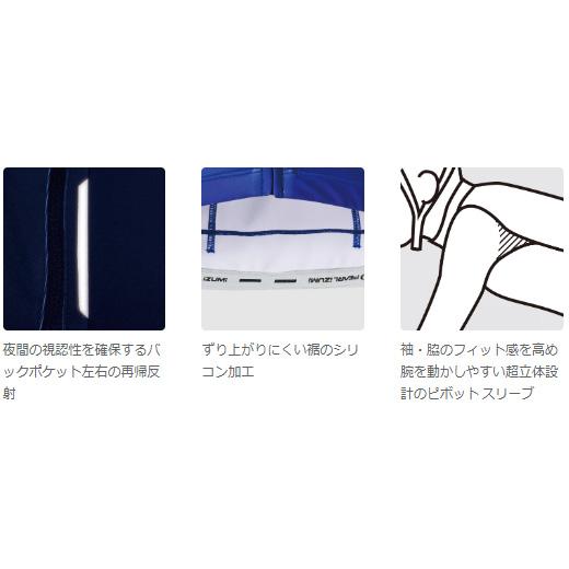 パールイズミ 【3660-BL】イグナイト ウィンター レース ジャージ (15℃対応) 7.ナイト PEARLIZUMI