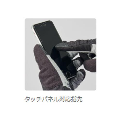 パールイズミ 【W7215】ウィンドブレーク ウィンター グローブ (5℃対応) 13.ダークネービー レディース  タッチパネル対応 PEARLIZUMIの画像