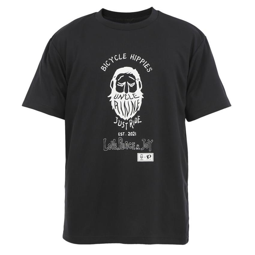 パールイズミ 【S330-B】リンネ Tシャツ 1.ブラック PEARLIZUMI