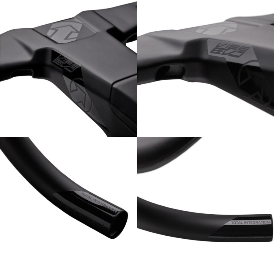 シマノプロ VIBE EVO カーボンハンドルバー スペーサーセット付 シマノプロ VIBE EVO カーボンハンドルバー スペーサーセット付