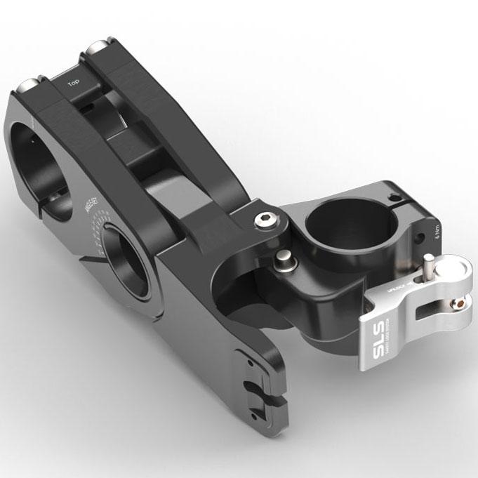 ROCKER PARTS RocHead AiO MAX 90度角度変更ステム 角度調整機能付き 90mm ブラック 31.8mm ...