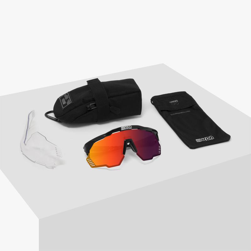 シーコンスポーツ AEROSHADE KUNKEN カーボンルック/マルチミラー