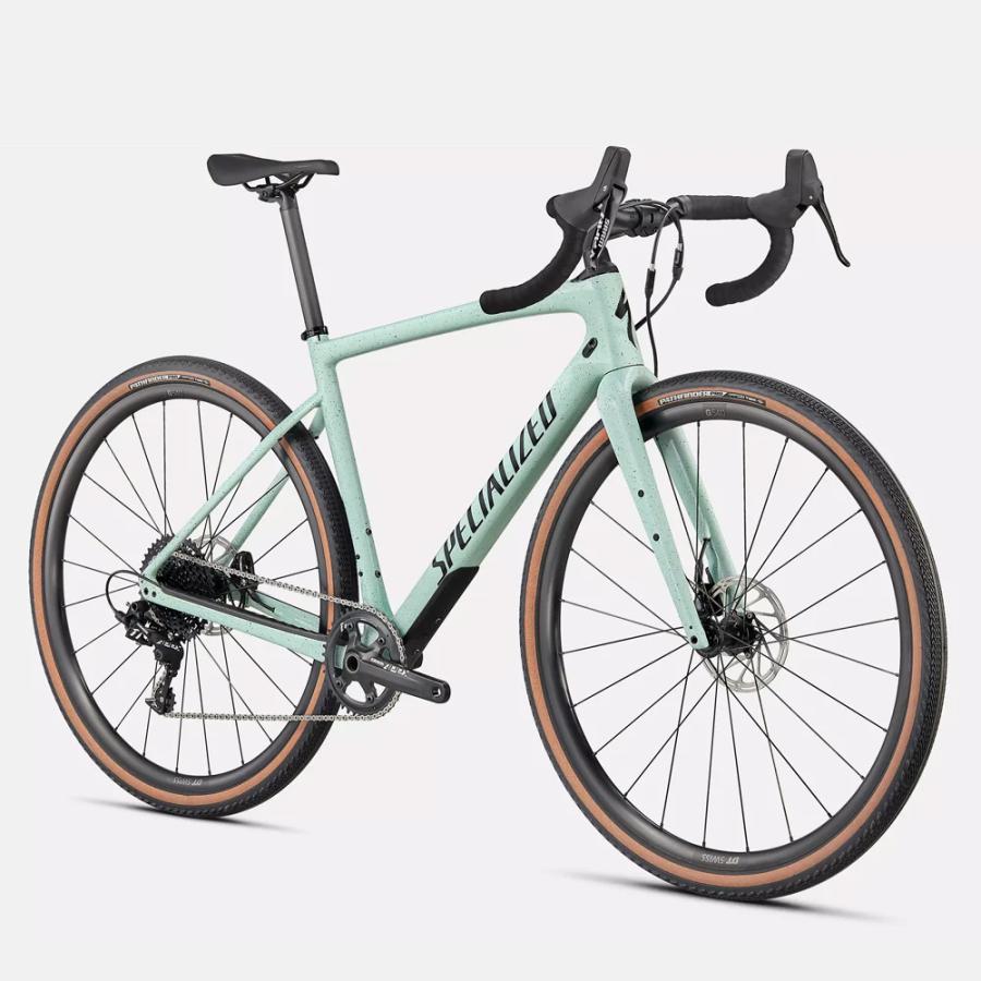 【送料無料】【代引不可】22スペシャライズド DIVERGE SPORT CARBON -SRAM Apex グロスCAホワイトセージ/オーク/ブラック/クローム/クリーン 44 |  | 01