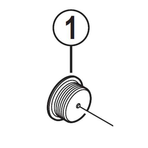 シマノ（SHIMANO） [1]クランク取付ボルト(Aタイプ:8.5mm) 【自転車