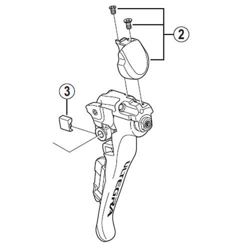 パーツ SHIMANO ULTEGRA SHIMANO 「シマノ」 ULTEGRA 6770 Di2 コンポーネントセット / 有明