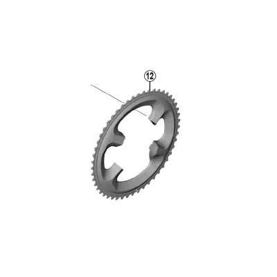 『Campagnolo チェーンリング 53-39T 12S シマノ（SHIMANO） [12]チェーンリング 53T-MW （53-39T用