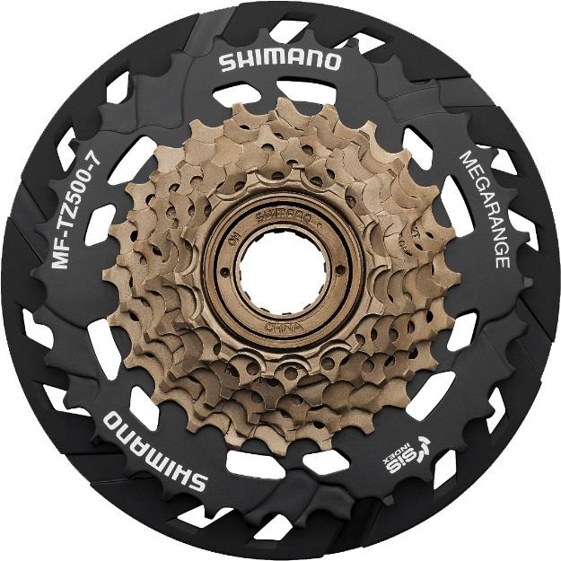 シマノ（SHIMANO） TOURNEY MF-TZ500-7-CP 7段 14-34T スポーク