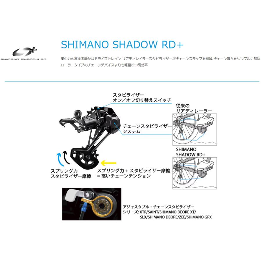 シマノ GRX Di2 リアディレーラー RD-RX825 12段 フロントダブル