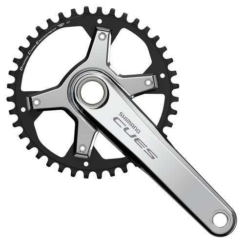 SHIMANO CUES ST-U6030 2-10/11 左右セット シマノ CUES FC-U6030-1 2-PIECE 11/10/9段 クランクセット : ワールド