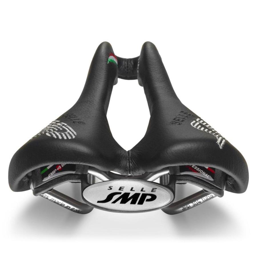 Selle SMP Stratos サドル ブラック Selle SMP Stratos Saddle (Black) (AISI 304 Rails) (131mm