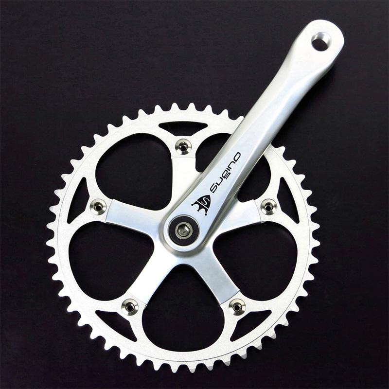 スギノ RD4 TRACK 170mm シルバー クランクセット : ワールドサイクル