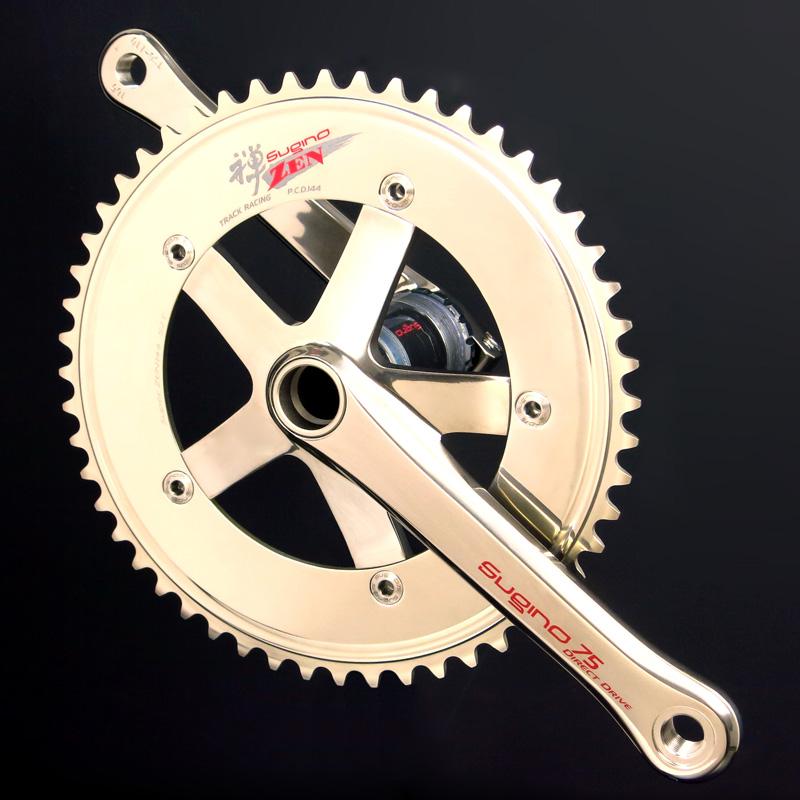 Sugino75クランクセット、ZENチェーンリング、三ヶ島ペダル 【公式通販】