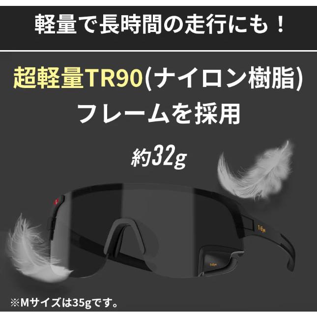 TriEye(トライアイ) View Sport Standard リアミラー内蔵サングラス
