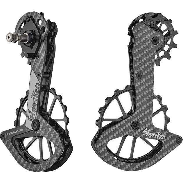 SHIMANO アルテグラ DI2 ＋‪ TOKEN シュリケン プーリー トーケン TK1739S SHURIKEN シマノ12s ビッグプーリーセット