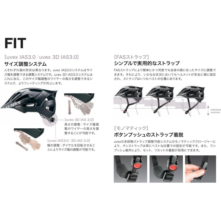 ウベックス stride visor ブラックマット ヘルメット