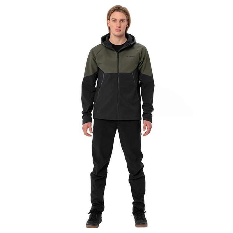 ファウデ Qimsa Softshell Jacket カーキ メンズ : ワールドサイクル
