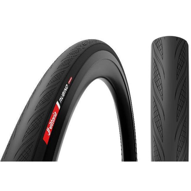 vittoria 自転車タイヤ・チューブ 【数量限定】Rubino V G2.0 Twin Pack クリンチャー  700×28c  オールブラック(28-622) ビットリア RUBINO V G2.0 700×28C(28-622) チューブタイプ