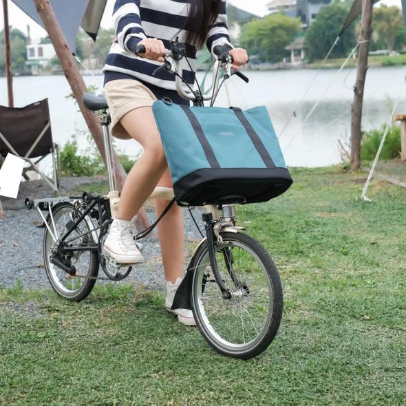 ヴィンチタ To-Te フロントバッグ ブルー : ワールドサイクル