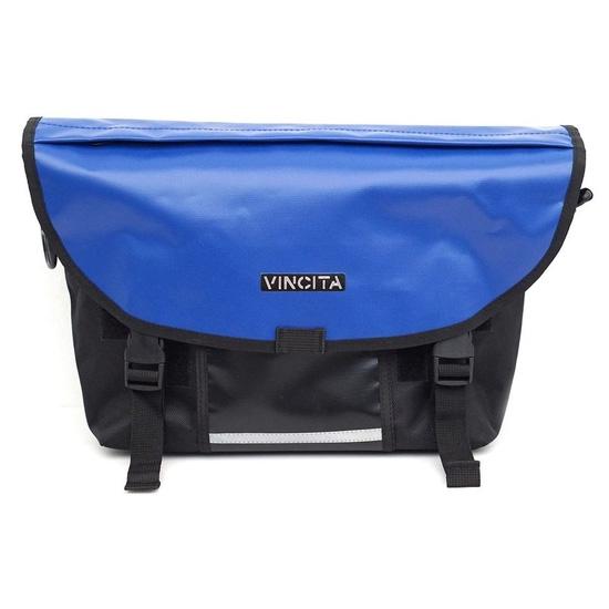 ヴィンチタ メッセンジャーバッグ for Brompton ブルー : ワールド