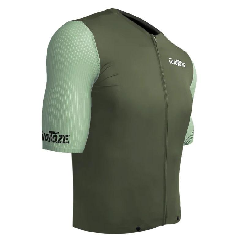 ヴェロトーゼ Short Sleeves Jersey ブラウン/タン_2