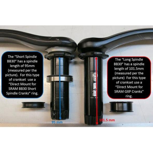 ウルフトゥース SRAM ダイレクトマウントBoost用 ワイド/ナロー