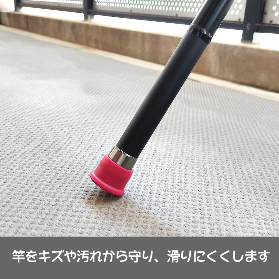 オルルド釣具 竿尻キャップ 釣り竿 グリップ 滑り止め 竿 エンド
