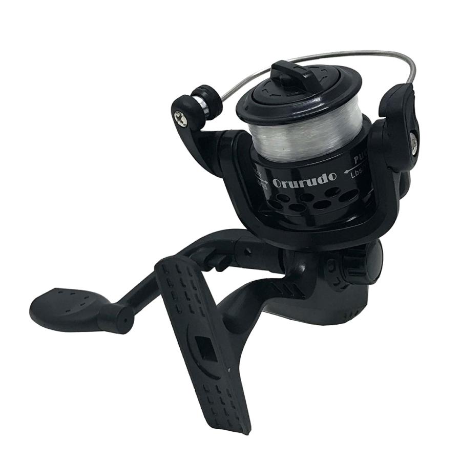 オルルド釣具 スピニングリール 3個セット 5カラー サビキ ちょい投げ