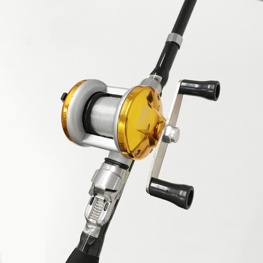 オルルド釣具 両軸リール puchi-TL100 軽量 リール 3号糸付 3個セット