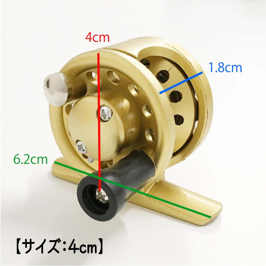 オルルド釣具 タイコリール 右ハンドル 40mm 50mm 60mm シルバー オルルド釣具 タイコリール 右ハンドル 40mm 50mm 60mm シルバー