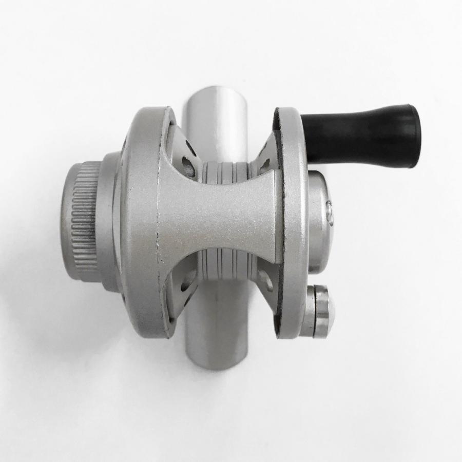 オルルド釣具 タイコリール 右ハンドル 40mm 50mm 60mm シルバー オルルド釣具 タイコリール 右ハンドル 40mm 50mm 60mm シルバー