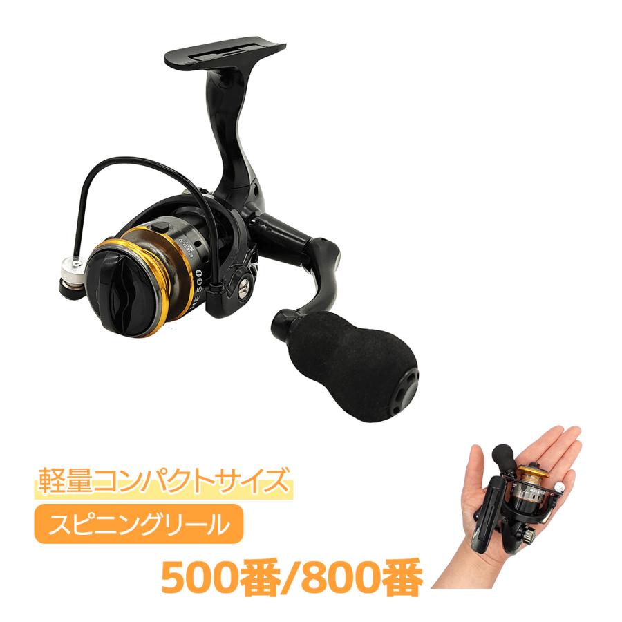 オルルド釣具 スピニングリール 極小ポケットリール 「ポケルドB」 500